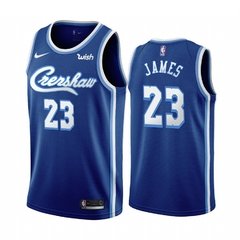 Camisas Los Angeles Lakers Classics Crenshaw - James 23, Davis 3, Bryant 8