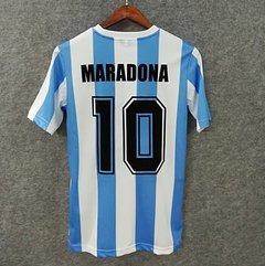 Camisa Argentina Retrô 1986 - Maradona 10 - comprar online