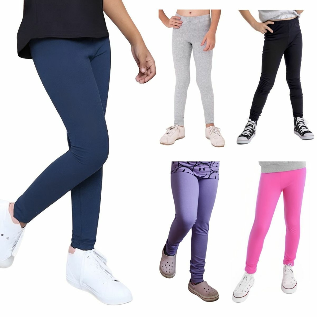 Calça legging infantil simples marlan - 01 a 16 anos - Marlan, Loja  Oficial