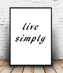 Cuadro LIVE SIMPLY