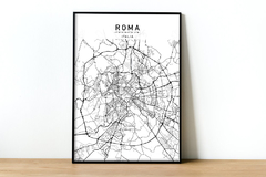 CUADRO MAPA ROMA