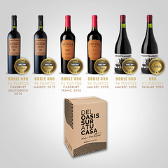 Kit Degustación Vinus Premiados (Caja x6 Botellas)