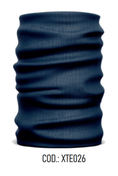Cuello Multifunción Liso Azul Marino