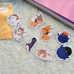 Stickers Pack - Haikyuu Animales - comprar online