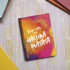 Cuaderno A5 (chico) Hakuna Matata