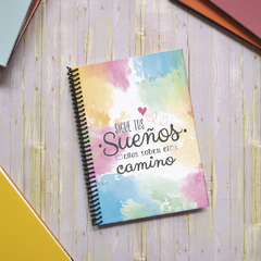 Cuaderno A4 (grande) Sigue tus sueños