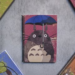 Cuaderno A4 (grande) Totoro Paraguas 1