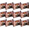 Caja 12 unidades alfajores de chocolate con dulce de leche al Ron