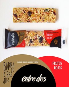Caja 16 unidades Barra de Cereal Frutos Rojos en internet