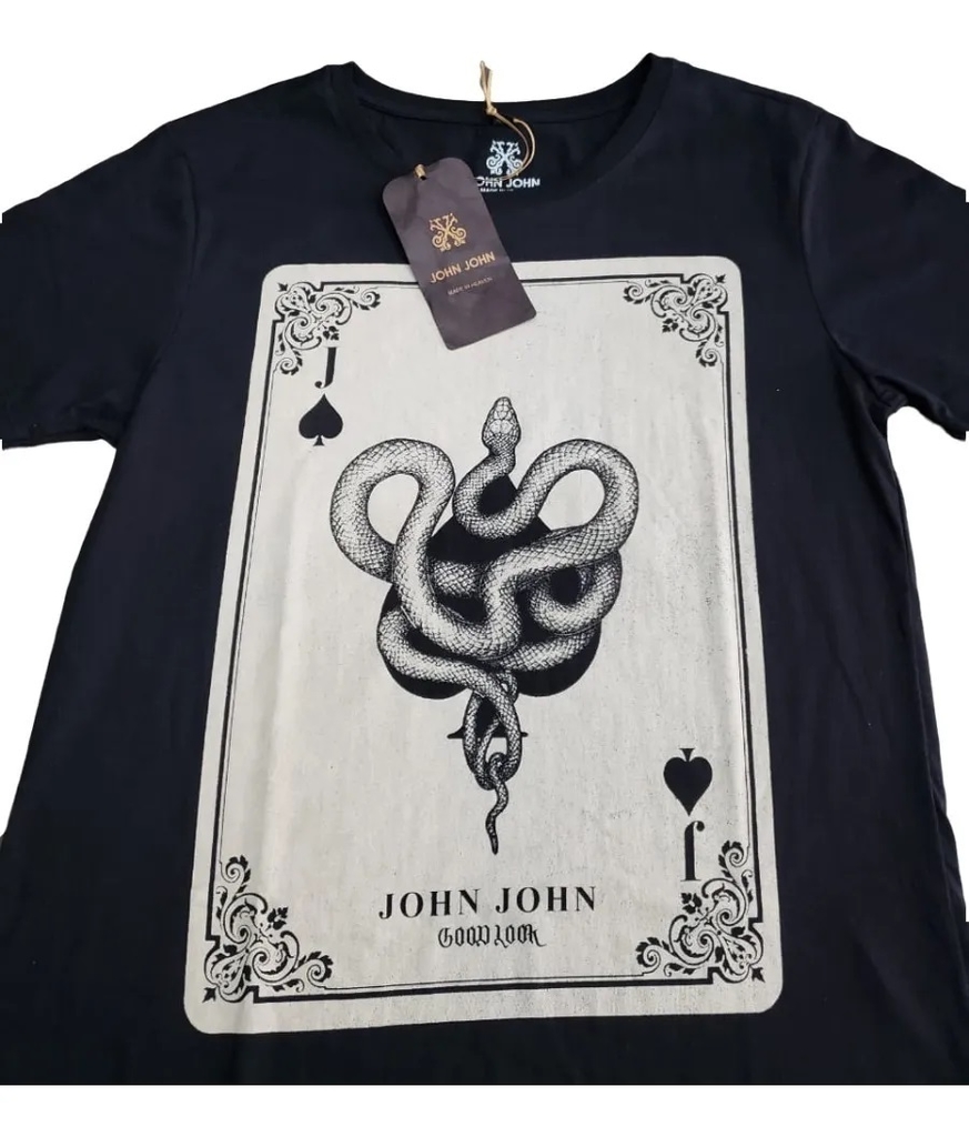 Camiseta Sl Estampa Text John John