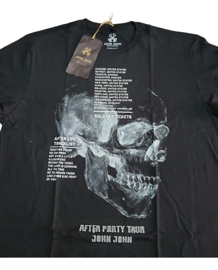 Camiseta Rx Skull Draw John John