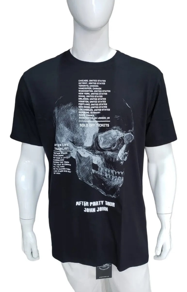 Camiseta John John TS SL Smoke Skull John John Camisas & Camisetas Surfwear  I Streetwear I Surf Shop