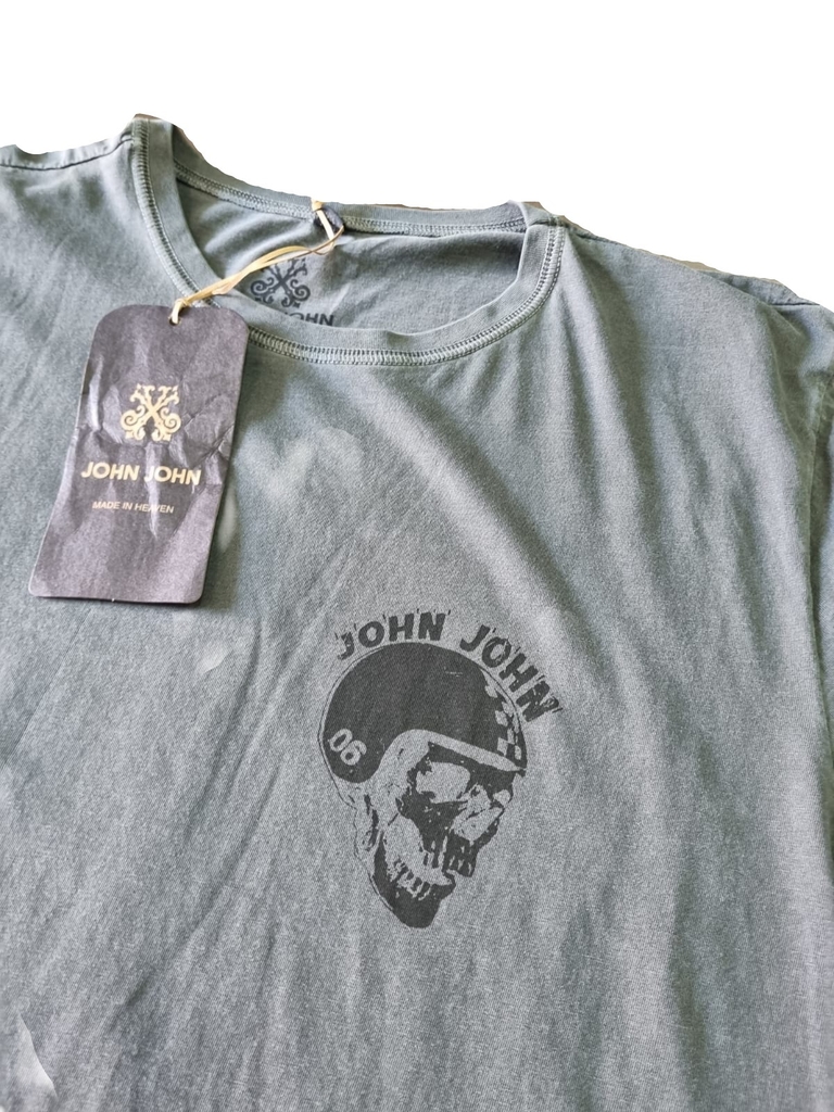 Camiseta John John Skull Preta - Compre Agora