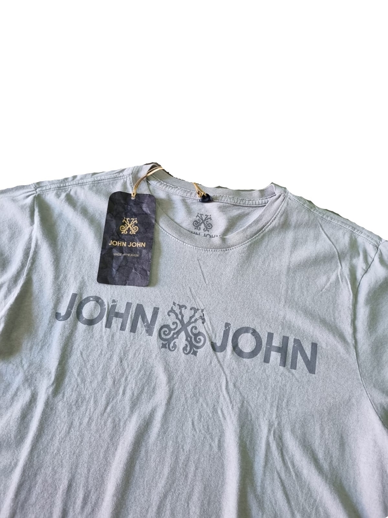 Camiseta John John Logo Azul