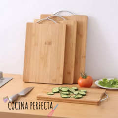 Tabla Bamboo | Con manija - comprar online