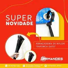 KIT DE 10 PEÇAS ABRAÇADEIRA DE NYLON MT 38.0X7.6MM