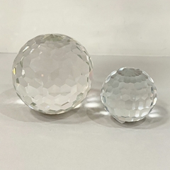 Conjunto de esferas em cristal - comprar online