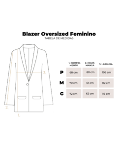 Blazer Oversized Feminino Areia na internet