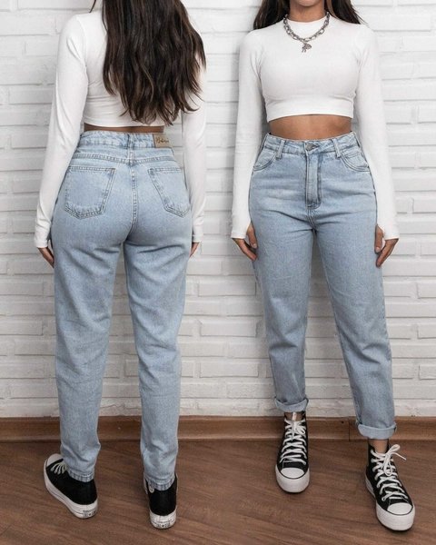 Calça Jeans Mom Clara Babiwood