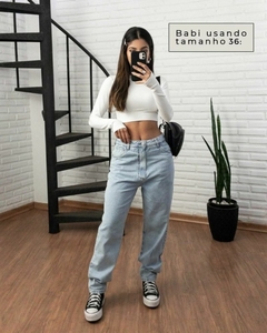 Calça Jeans Mom Clara Babiwood