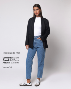 Calça Jeans Mom Feminina - Babiwood | Moda feminina estilosa, versátil e atemporal