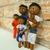 Família Negra Pequena 5 pçs - Loja Virtual | Trenzinho Brinquedos Educativos