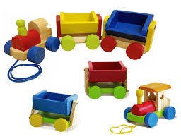 Trem de Carga Baby Gepetto Brinquedo Educativo de