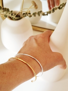 Bracelete Um banho ouro - comprar online