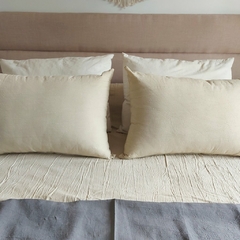 MANTA SILLON PIE DE CAMA EN TELA 100 ALGODON
