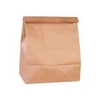 Embalagem Saco Papel Kraft Delivery Fast Food 100 Unid. ( 23x37x14 )