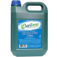 Limpa Piso Azul Para Limpeza - Larilimp Galão C/5 Litros