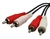 CABLE AUDIO RCA 2x2 M/M 1.80/2.00 Mts NM-C32