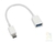 CABLE USB TIPO C A USB(H) 0,10MTS (OTG)