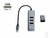 MULTIPLICADOR USB TIPO C X4 INT.CO KQ-006H (USB 2.0)
