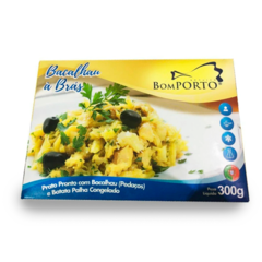 BACALHAU A BRAS (BOM PORTO) CX 300 GR