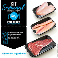 Kit semanal (2 pessoas - aproximado 3 kg ) fit carnes magras