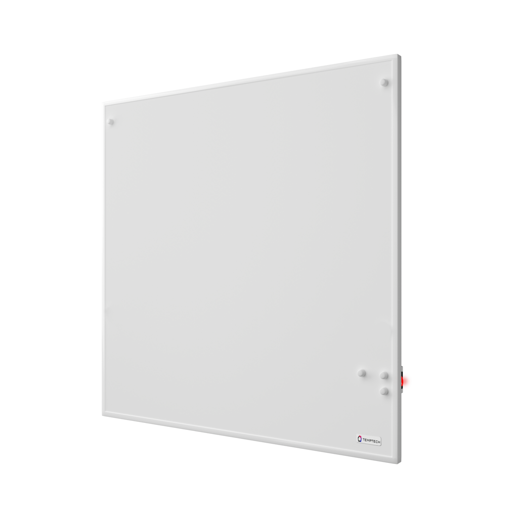 Panel Placa Calefactor 400w Bajo Consumo Apto Baño No Toxico Color Blanco