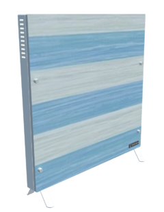 Panel Calefactor Eléctrico de Alto Rendimiento TEMPTECH linea FIRENZE SIMIL BLUE PAINT - comprar online