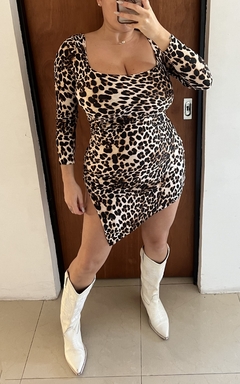 Vestido leopardo