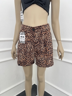 Short cira leopardo - comprar online