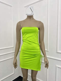 Vestido greta fluor