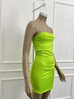 Vestido greta fluor - tienda online