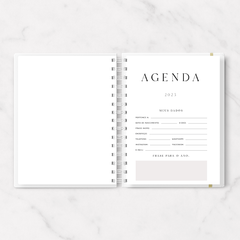 Agenda 2023 (miolo preto e branco) COM SEU LOGO - comprar online