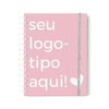 Caderno Pautado com LOGOTIPO