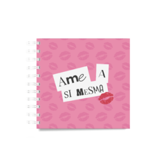 Mini Agenda 2023 Ame a Si Mesma 15x15cm