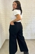 Jean Lisboa wide leg NEGRO-talle 46 al 60- - comprar online