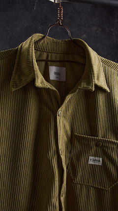 Camisaco Cord Verde - comprar online