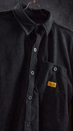 Camisaco Cord Negro - comprar online
