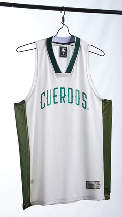 Musculosa Basketball Blanco - Nápoles Mix