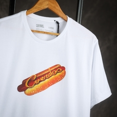 Remera Hot Dog Blanco - comprar online